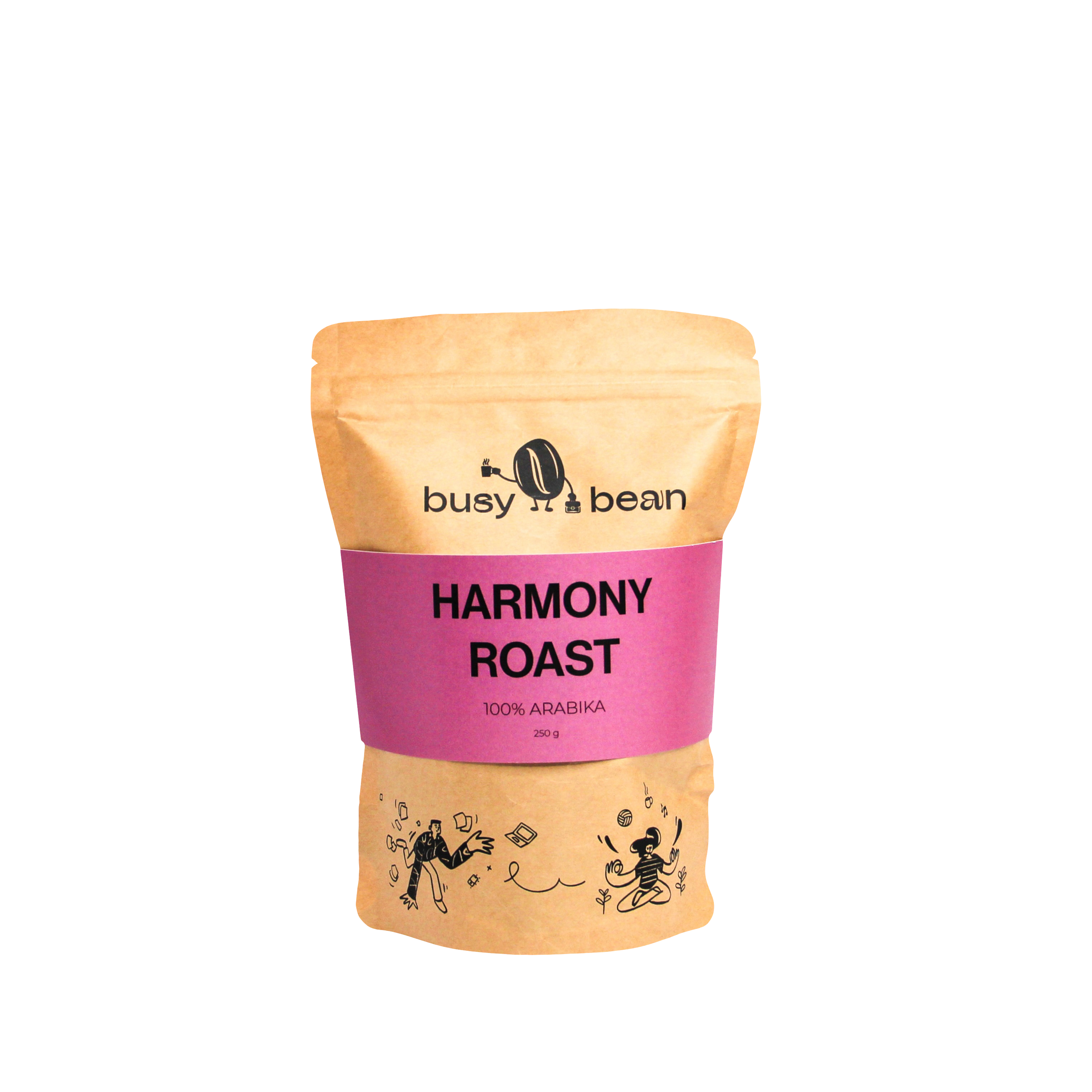 kavos pupelės harmony roast